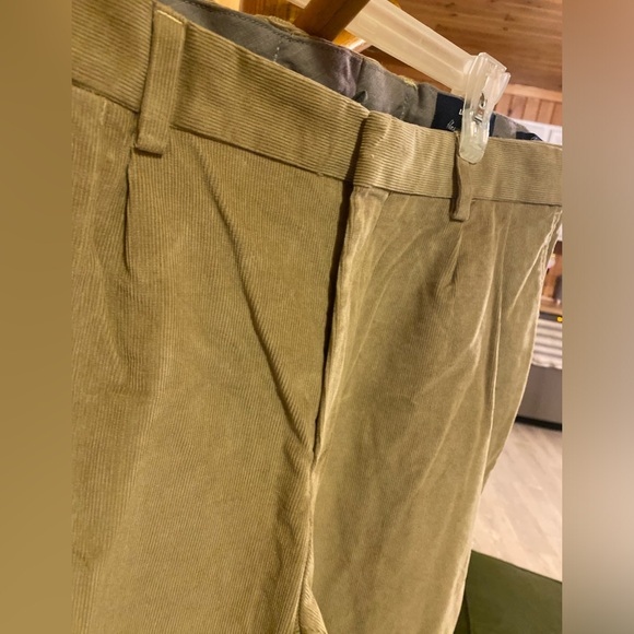 Lands’ End Men’s Tan Corduroy Pants - Picture 3 of 7